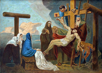 Image showing 13th Station of the Cross