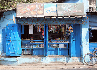 Image showing Front of an Indian Store, Kolkata