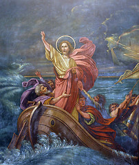 Image showing Jesus Calms a Storm on the Sea