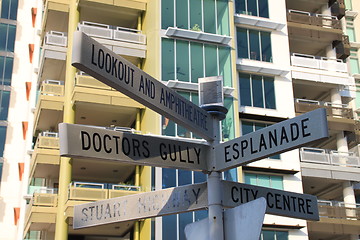 Image showing Darwin signage