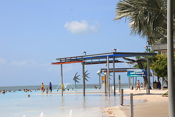 Image showing Cairns esplanade