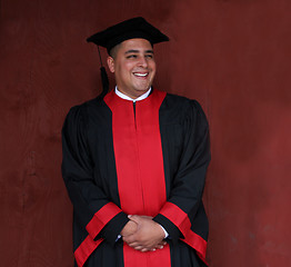 Image showing Happy graduate