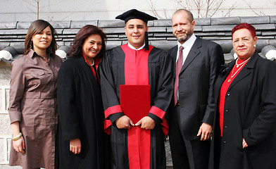 Image showing Happy family portrait