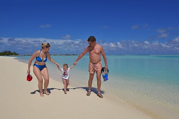 Image showing happy family on vacation