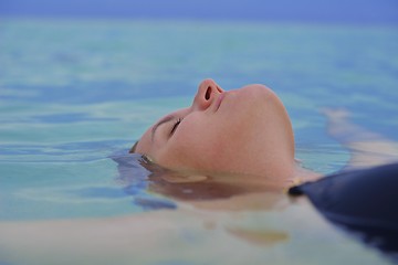 Image showing happy woman enjoy  summer time