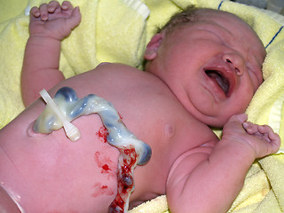 Image showing newborn child