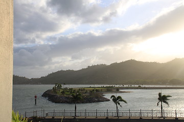 Image showing Maggie Island Sunset