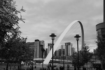 Image showing Millennium Bridge Newcastle