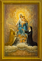 Image showing Baby Jesus and Virgin Mary