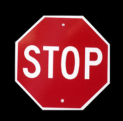 Image showing Stop Sign