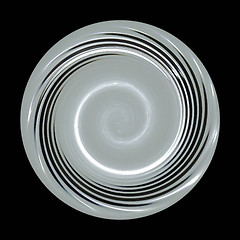 Image showing swirling light fitting