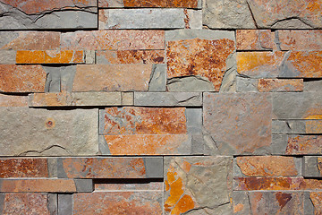 Image showing antique stone wall texture