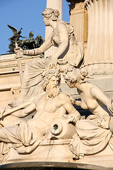 Image showing Austrian Parliament in Vienna, Austria