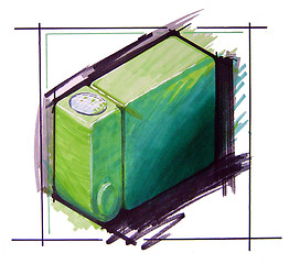 Image showing Green Torch