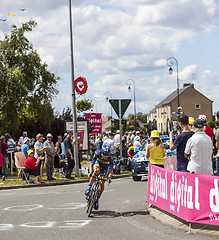 Image showing The Danish Cyclist Anders Lund