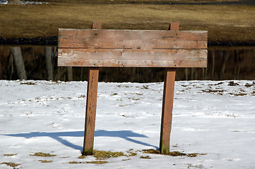 Image showing Sign Board