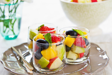 Image showing Fruits salad