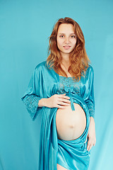 Image showing Pregnant girl