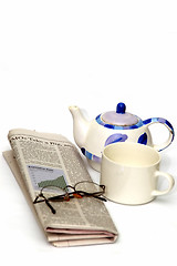 Image showing Morning news