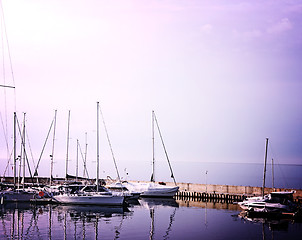 Image showing Sailing boats