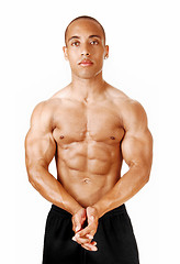 Image showing Bodybuilder portrait.