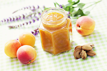 Image showing apricot jam