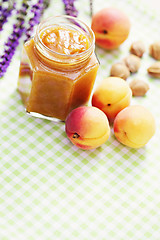 Image showing apricot jam