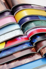 Image showing stack of magazines