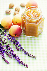 Image showing apricot jam