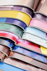 Image showing stack of magazines