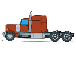 Image showing Big truck cartoon