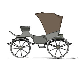 Image showing Royal horse carriage