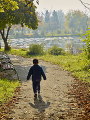 Image showing Happy young boy