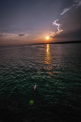 Image showing florida beach scene