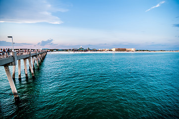 Image showing florida beach scene