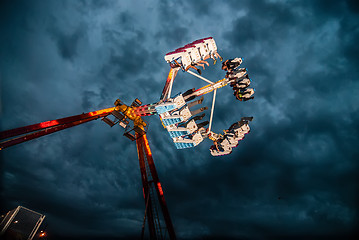 Image showing Ride at county or state fair