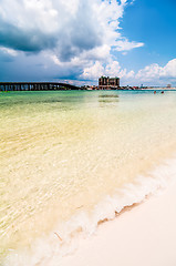 Image showing florida beach scene