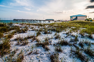 Image showing florida beach scene