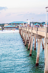 Image showing florida beach scene