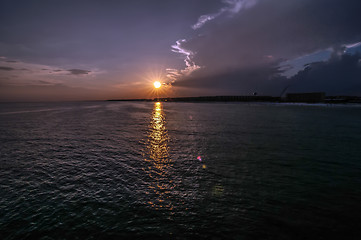 Image showing florida beach scene