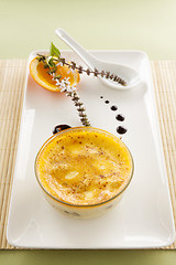 Image showing Baked Rice Custard