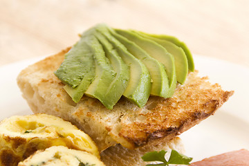 Image showing Avocado On Toast