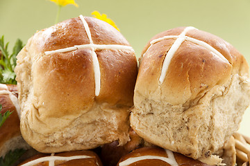 Image showing Hot Cross Buns