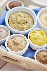 Image showing various mustards