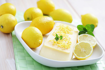 Image showing lemon semifreddo