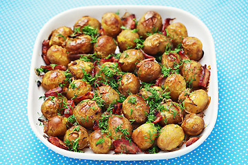 Image showing roasted potatoes