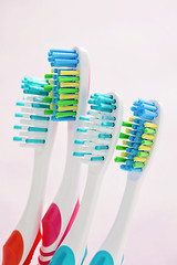 Image showing toothbrushes