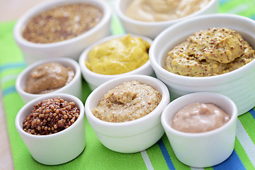 Image showing various mustards