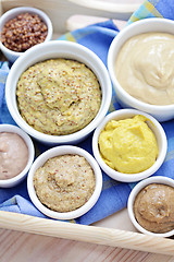 Image showing various mustards