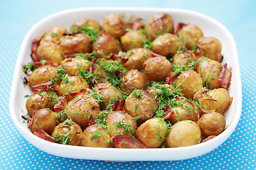 Image showing roasted potatoes